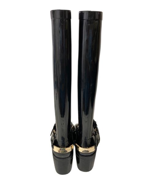 JIMMY CHOO（ジミーチュウ）JIMMY CHOO (ジミーチュウ) Chester Rain Boot ブラック サイズ:37の古着・服飾アイテム