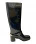 中古・古着 JIMMY CHOO (ジミーチュウ) Chester Rain Boot ブラック サイズ:37：12000円
