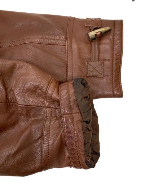 BALLY（バリー）BALLY (バリー) トグルボタンレザーコート ブラウン サイズ:SIZE 42の古着・服飾アイテム