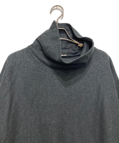DES PRES（デ プレ）DES PRES (デ プレ) ニットコンビネーション ハイネックワンピース チャコールグレー サイズ:FREEの古着・服飾アイテム