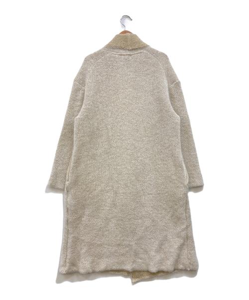 Sybilla（シビラ）Sybilla (シビラ) モヘヤラメロングカーディガン ベージュ サイズ:Mの古着・服飾アイテム