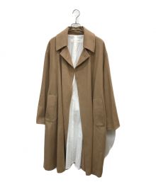 PLAIN PEOPLE（プレインピープル）の古着「ベビーキャメルローブコート」｜キャメル