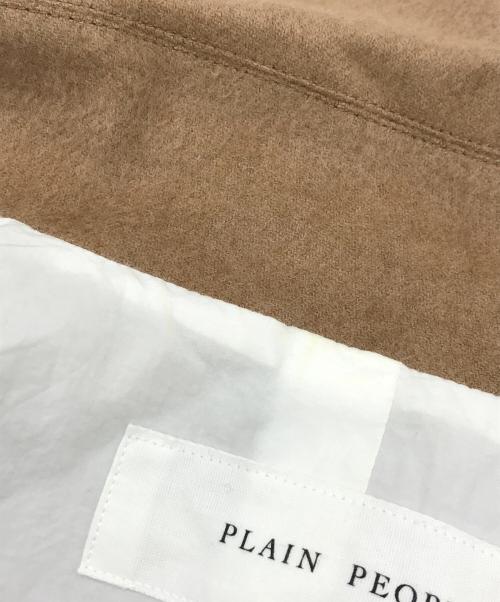 PLAIN PEOPLE（プレインピープル）PLAIN PEOPLE (プレインピープル) ベビーキャメルローブコート キャメル サイズ:2の古着・服飾アイテム