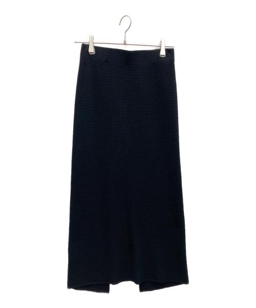 MADISON BLUE（マディソンブルー）MADISON BLUE (マディソンブルー) ワッフルスカート ブラック サイズ:SIZE1の古着・服飾アイテム
