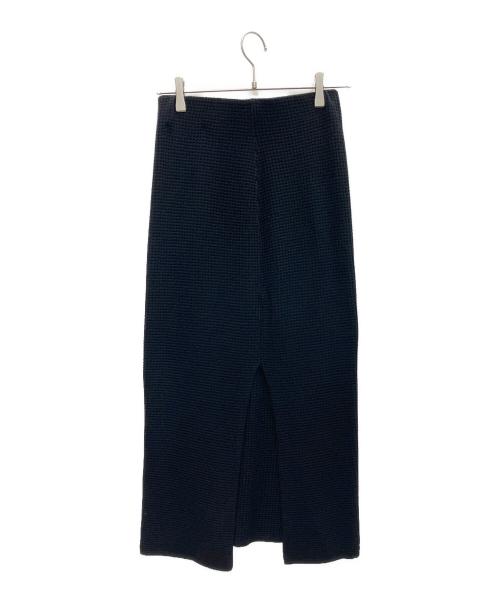 MADISON BLUE（マディソンブルー）MADISON BLUE (マディソンブルー) ワッフルスカート ブラック サイズ:SIZE1の古着・服飾アイテム