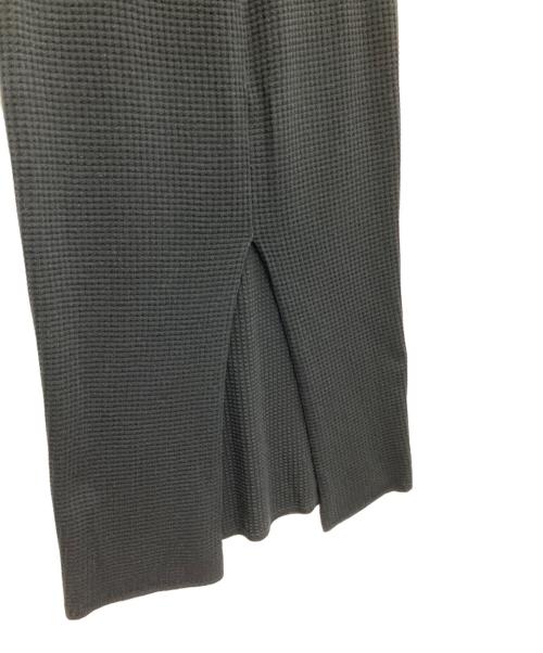 MADISON BLUE（マディソンブルー）MADISON BLUE (マディソンブルー) ワッフルスカート ブラック サイズ:SIZE1の古着・服飾アイテム