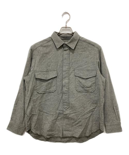 UNION LAUNCH（ユニオンランチ）UNION LAUNCH (ユニオンランチ) CPO SHIRT グレー サイズ:Sの古着・服飾アイテム