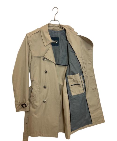 HERNO（ヘルノ）HERNO (ヘルノ) トレンチコート ベージュ サイズ:46の古着・服飾アイテム