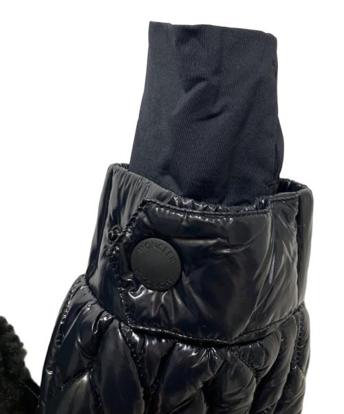 MONCLER GRENOBLE（モンクレール グルノーブル）MONCLER GRENOBLE (モンクレール グルノーブル) シャーリングショートダウンジャケット　EPUYEN　J20981A00042 ブラック サイズ:00の古着・服飾アイテム