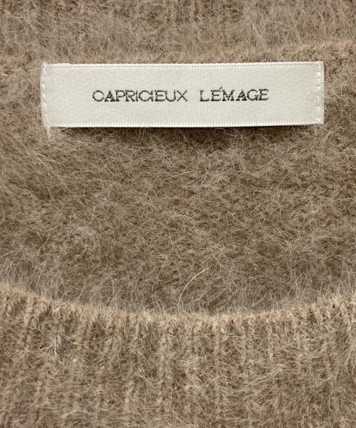 CAPRICIEUX LE'MAGE（カプリシューレマージュ）CAPRICIEUX LE'MAGE (カプリシューレマージュ) FOXカシミアチュニック モカ サイズ:ＦＲＥＥの古着・服飾アイテム