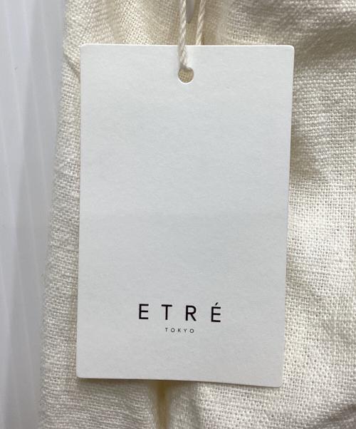 ETRE TOKYO（エトレトウキョウ）ETRE TOKYO (エトレトウキョウ) バックツイストIラインワンピース アイボリー サイズ:Freeの古着・服飾アイテム