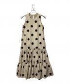 Estella.Kエステラケー）の古着「Capri Long Dress」｜ベージュ