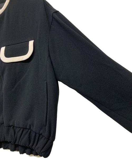 GRACE CLASS（グレースクラス）GRACE CLASS (グレースクラス) トリアセトリミングジャケット ブラック サイズ:36の古着・服飾アイテム