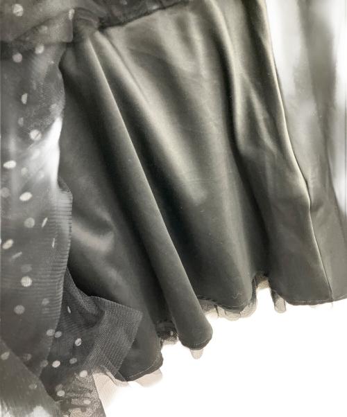 Diagram（ダイアグラム）Diagram (ダイアグラム) チュールドットスカート ブラック サイズ:SIZE36の古着・服飾アイテム