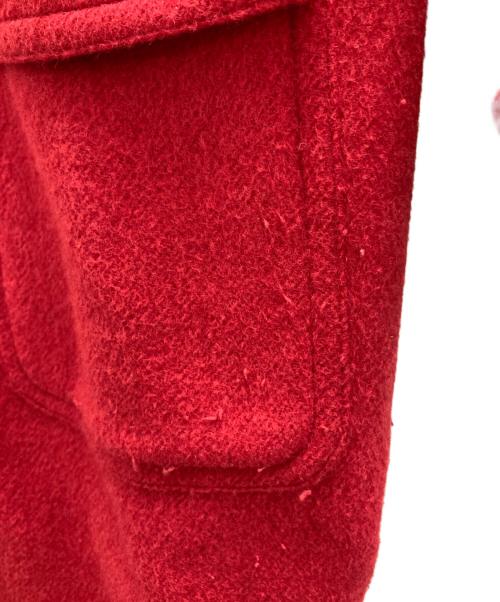 Diagram（ダイアグラム）Diagram (ダイアグラム) アンゴラフードリバーコート レッド サイズ:36の古着・服飾アイテム