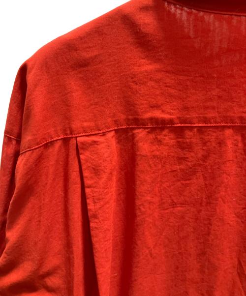 GOOD GRIEF!（グッドグリーフ）GOOD GRIEF! (グッドグリーフ) SHEER COTTON SHIRT レッド サイズ:フリーの古着・服飾アイテム