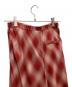 中古・古着 Ron Herman (ロンハーマン) Ombre Checked Skirt レッド サイズ:XS：15000円