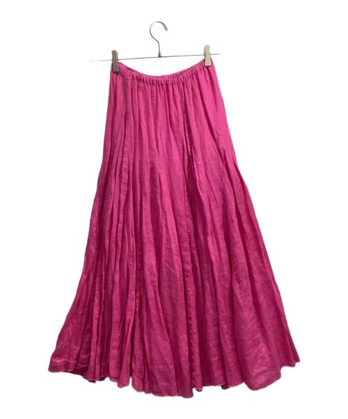 CP Shades（シーピーシェイズ）CP Shades (シーピーシェイズ) Ron Herman (ロンハーマン) Lily Linen Skirt ピンク サイズ:XSの古着・服飾アイテム