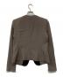 BEIGE (ベイジ) CINDY / ダブルカラージャケット ブラウン サイズ:6 未使用品：10000円