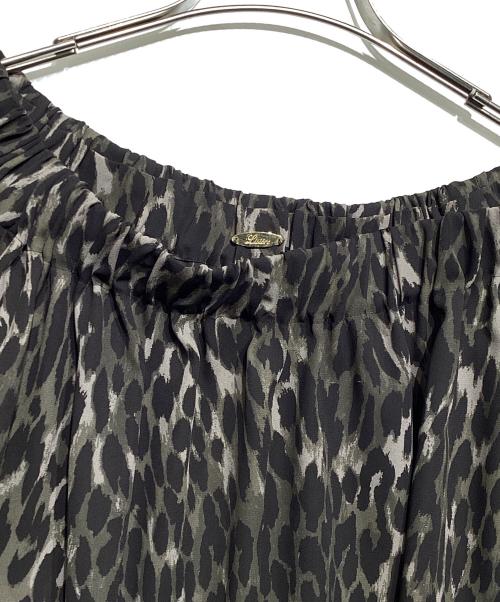 Lisiere（リジェール）Lisiere (リジェール) Leopard Print Blouse カーキ サイズ:-の古着・服飾アイテム