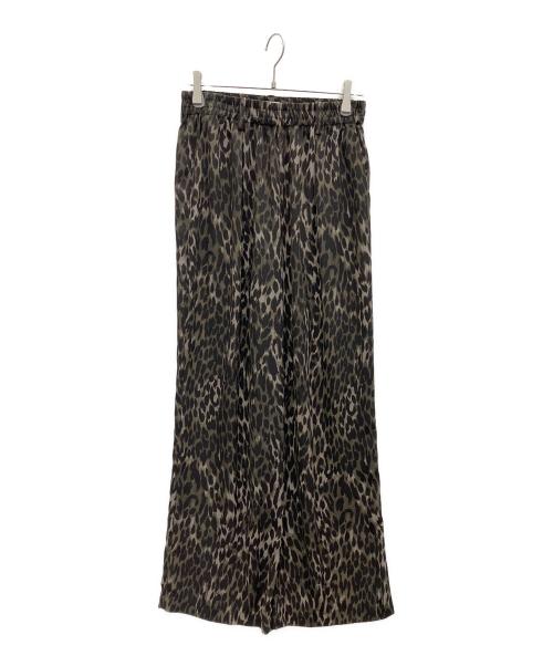 Lisiere（リジェール）Lisiere (リジェール) Leopard Print Pants カーキ サイズ:SIZE38の古着・服飾アイテム