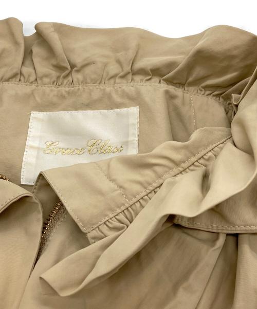 GRACE CLASS（グレースクラス）GRACE CLASS (グレースクラス) コットンナイロンロングコート ベージュ サイズ:38の古着・服飾アイテム