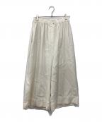 ）の古着「cropped wide pants」｜アイボリー