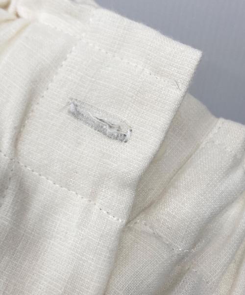 Mochi（モチ）mochi (モチ) cropped wide pants アイボリー サイズ:1の古着・服飾アイテム