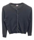 GICIPIジチピ）の古着「シルクウールブレンドカーディガン」｜ブラック