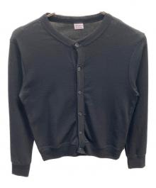 GICIPI（ジチピ）の古着「シルクウールブレンドカーディガン」｜ブラック
