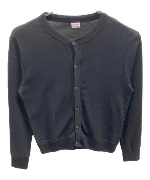 GICIPI（ジチピ）GICIPI (ジチピ) シルクウールブレンドカーディガン ブラック サイズ:3の古着・服飾アイテム