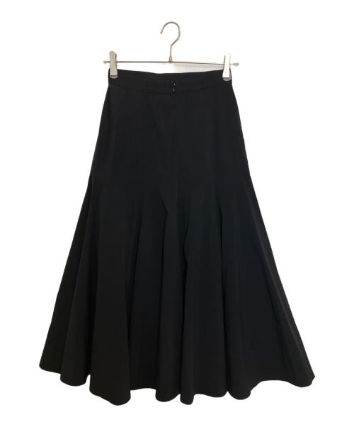 allureville（アルアバイル）allureville (アルアバイル) バイヤスフレアスカート ブラック サイズ:1の古着・服飾アイテム