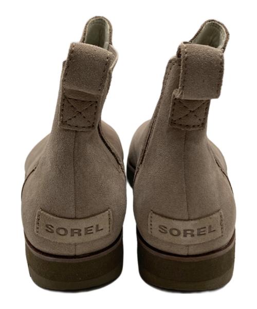 SOREL（ソレル）SOREL (ソレル) ハーロウチェルシーブーツ ベージュ サイズ:24cmの古着・服飾アイテム