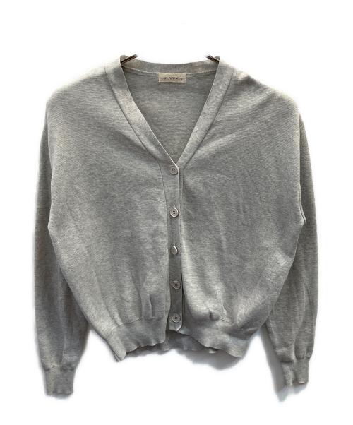 SOLAMONAT（ソラモナ）SOLAMONAT (ソラモナ) ニットカーディガン グレー サイズ:フリーの古着・服飾アイテム