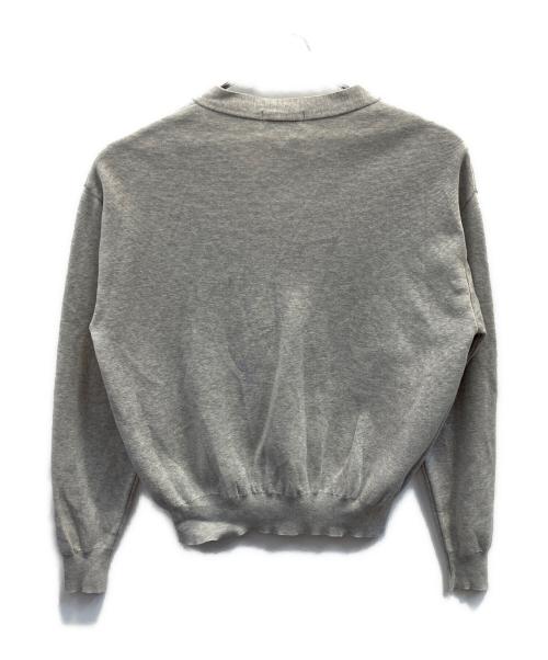 SOLAMONAT（ソラモナ）SOLAMONAT (ソラモナ) ニットカーディガン グレー サイズ:フリーの古着・服飾アイテム