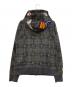 A BATHING APE (ア ベイシング エイプ) UNDEFEATED (アンディフィーテッド) SHARK HOODIE シャークフーディ パーカー グレー サイズ:M：15000円