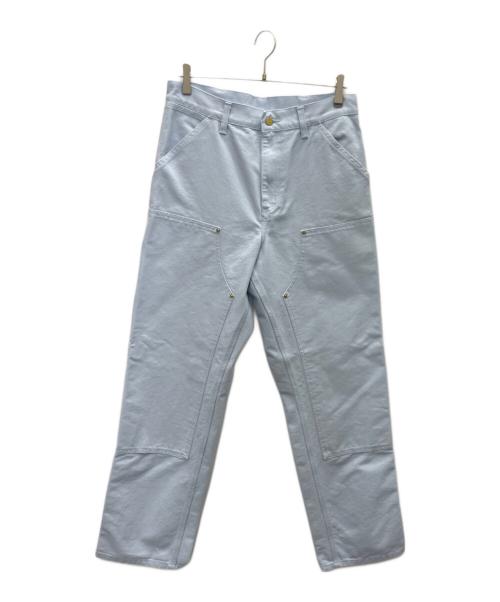 Carhartt WIP（カーハート ワークインプログレス）Carhartt WIP (カーハート ワークインプログレス) NEW YEAR DOUBLE KNEE PANTS スカイブルー サイズ:W30の古着・服飾アイテム