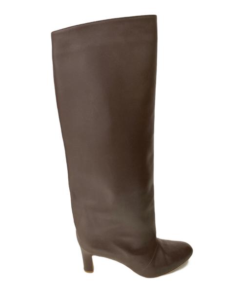 NEBULONIE（ネブローニ）NEBULONIE (ネブローニ) ロングブーツ ブラウン サイズ:36の古着・服飾アイテム