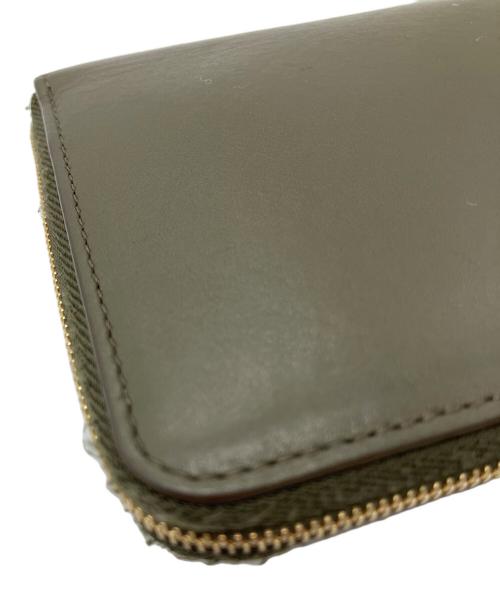 LOEWE（ロエベ）LOEWE (ロエベ) ノットコンパクトジップウォレット オリーブの古着・服飾アイテム