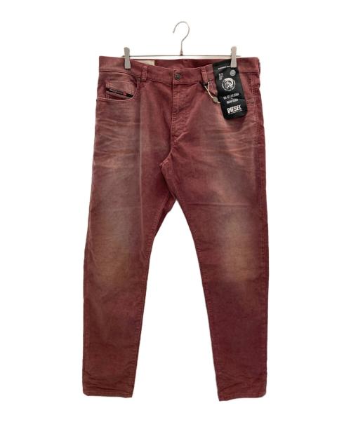 DIESEL（ディーゼル）DIESEL (ディーゼル) コーデュロイパンツ ピンク サイズ: 96cm (W38) 未使用品の古着・服飾アイテム