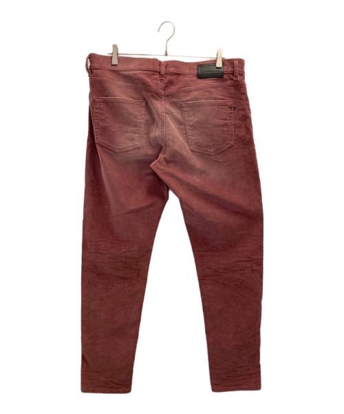 DIESEL（ディーゼル）DIESEL (ディーゼル) コーデュロイパンツ ピンク サイズ: 96cm (W38) 未使用品の古着・服飾アイテム