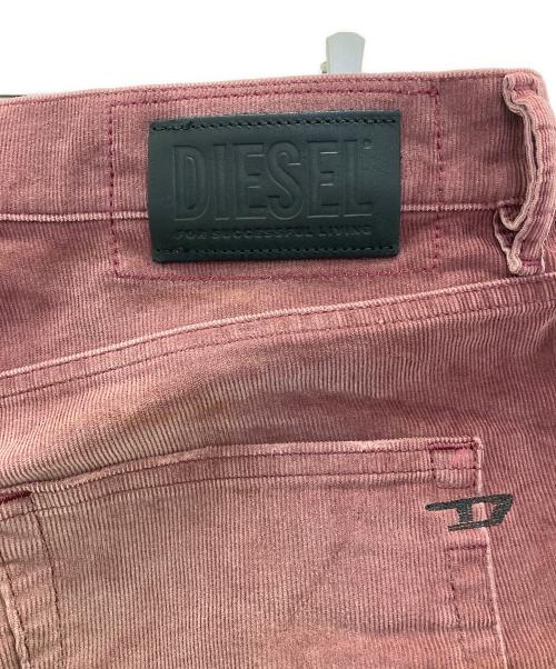 DIESEL（ディーゼル）DIESEL (ディーゼル) コーデュロイパンツ ピンク サイズ: 96cm (W38) 未使用品の古着・服飾アイテム