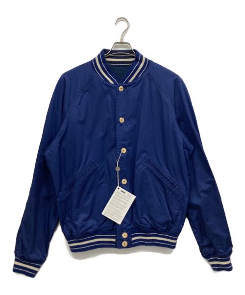 POLO RALPH LAUREN（ポロ・ラルフローレン）POLO RALPH LAUREN (ポロ・ラルフローレン) リバーシブルスタジャン ネイビー サイズ:XLの古着・服飾アイテム