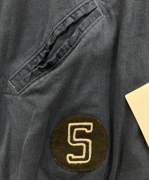 POLO RALPH LAUREN（ポロ・ラルフローレン）POLO RALPH LAUREN (ポロ・ラルフローレン) リバーシブルスタジャン ネイビー サイズ:XLの古着・服飾アイテム