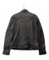 DIESEL (ディーゼル) ラムレザーシングルライダースジャケット ブラウン サイズ:XXL 未使用品：15000円