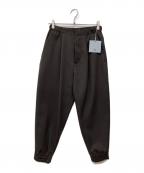 Dulcamaraドゥルカマラ）の古着「YOSOIKI TRACK PANTS」｜チャコールブラウン