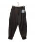 Dulcamara（ドゥルカマラ）の古着「YOSOIKI TRACK PANTS」｜チャコールブラウン