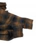 中古・古着 A.F ARTEFACT (エーエフ アーティファクト) SNAPPED OVER SHIRT オンブレチェックオーバーサイズシャツ ブラウン サイズ:1：10000円
