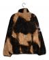 Supreme (シュプリーム) THE NORTH FACE (ザ ノース フェイス) BLEACHED DENIM PRINT FLEECE JACKET ブラウン サイズ:S 未使用品：44000円