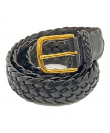 SUPREME（シュプリーム）の古着「Braided Leather Belt」｜ブラック